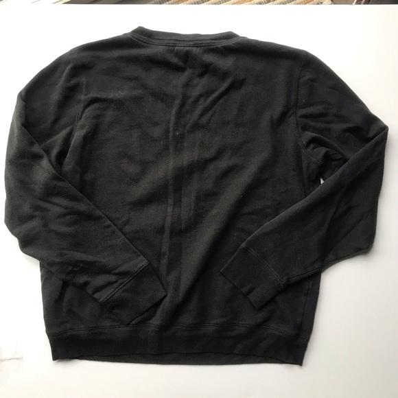 Pink Victoria’s Secret Black Logo Sweatshirt - Picture 2 of 3